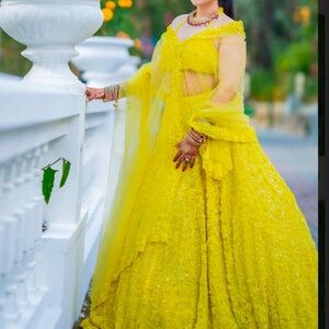 Elegant Yellow Gown